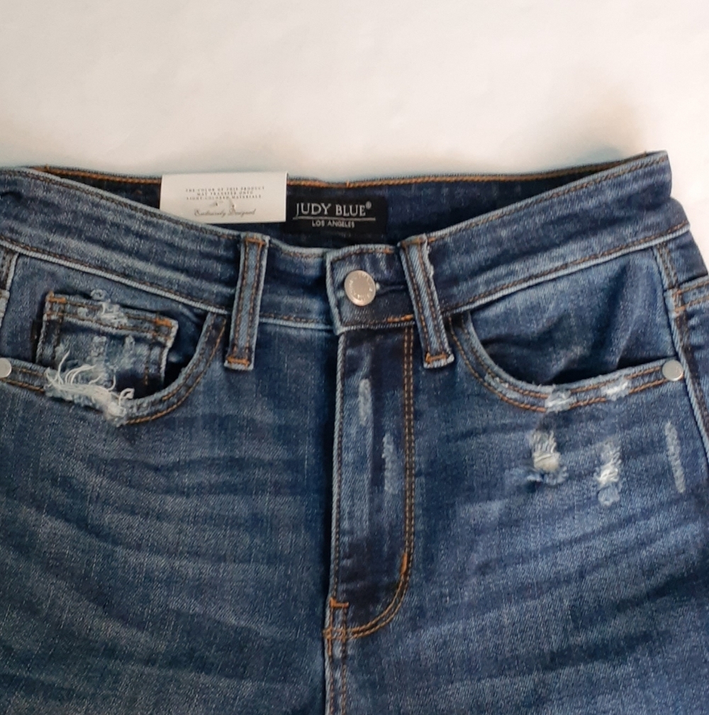 Judy Blue Classic Straight Jeans. Size 1-25. New With Tag. Excellent Condition. - Picture 11 of 12
